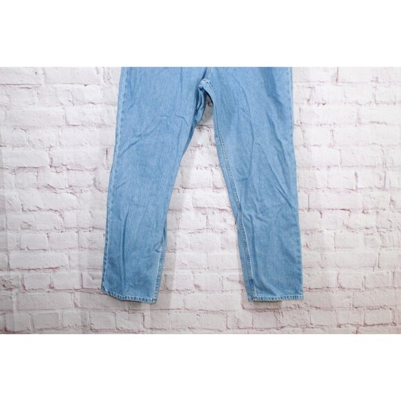 LL Bean Double L Jeans Classic Fit Straight Leg Faded Denim Size 40x32 - Picture 3 of 10